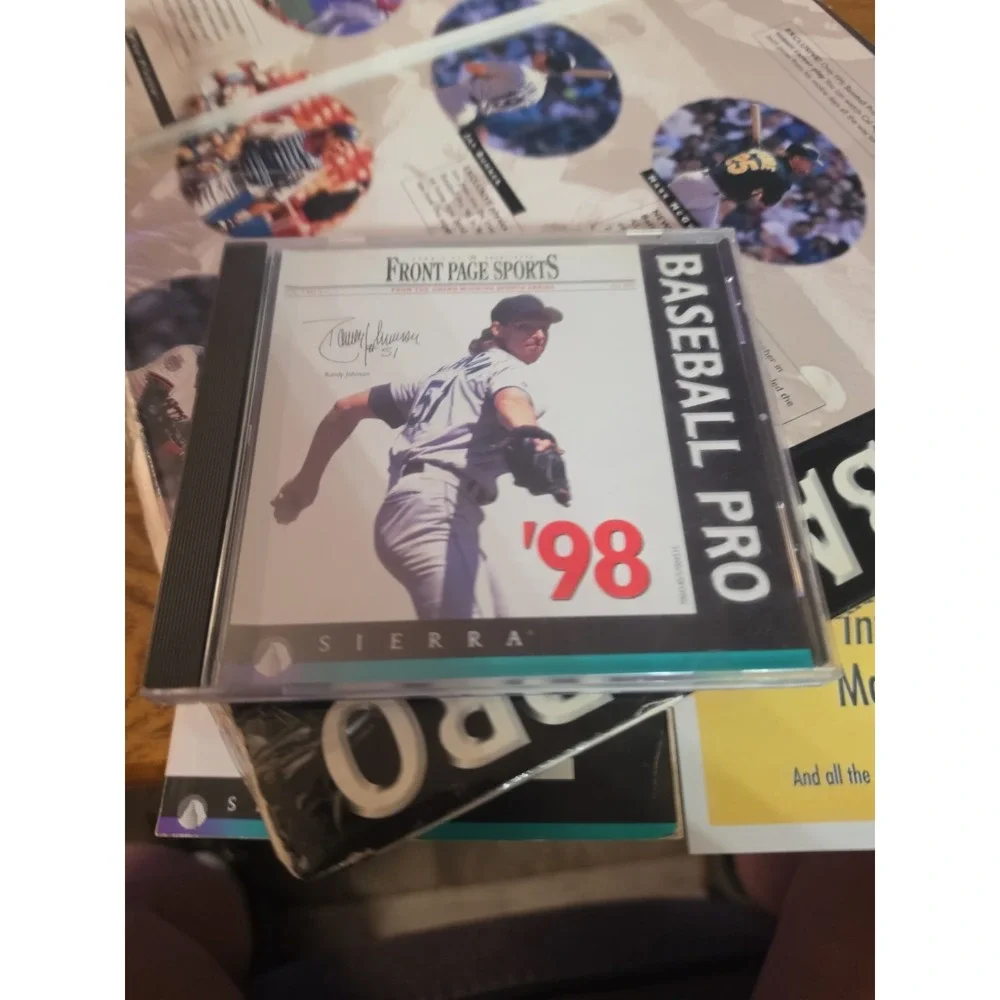 Front Page Sports: Baseball Pro '98 PC Sierra Very Good Condition CD8